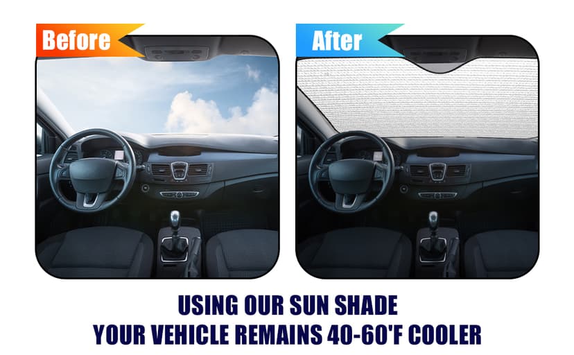 Camouflage Hunting Car Windshield Sunshade Front Window Sun Visor Protector Foldable Shield Cover for Truck SUV
