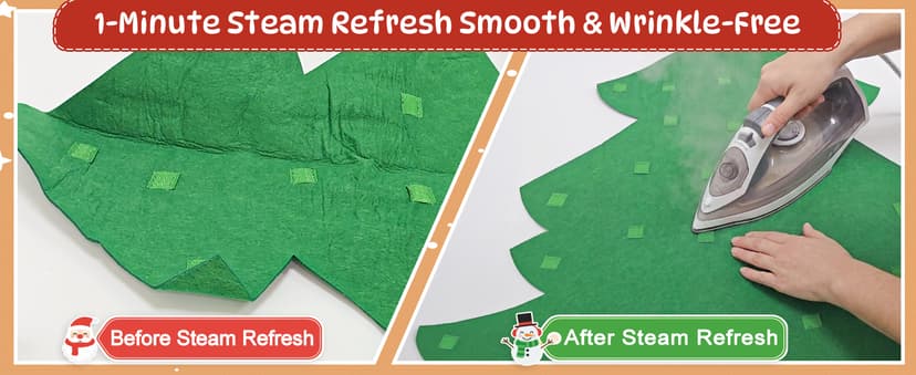 3FT Felt Christmas Tree for Kids Wall with 26 Christmas Ornaments Set, Christmas Crafts for New Year, Xmas Gifts, Indoor Aytai DIY Felt Christmas Tree for Toddlers, Hanging Christmas Decorations B075MY3NFW