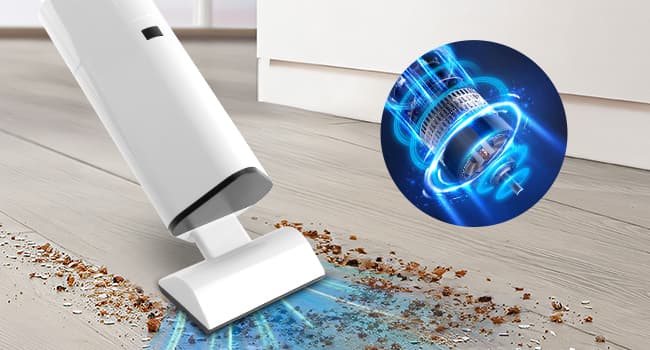 Cordless Vacuum Cleaner Handheld - 20000Pa Powerful Suction, 2-Speed Hand Vacuum Cordless Rechargeable for Car, Pet Hair, Stairs, Carpet, Couch - Portable Vac with HEPA Filter & 4 Attachments