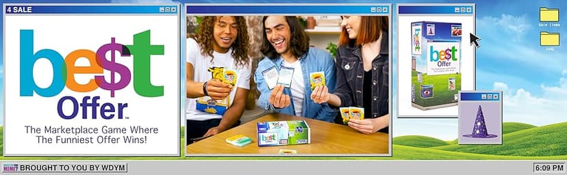The Buy Sell Trade Game - Adult Card Games for Game Night by What Do You Meme?®+