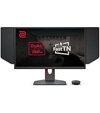 BenQ Zowie XL2540X+ 24.1 New Fast TN 280Hz Gaming Monitor, 1080p, Auto Game Mode by XL Setting to Share, Height Adjustment Powered by Industrial-Grade Bearing Design, S Switch, Shielding Hood