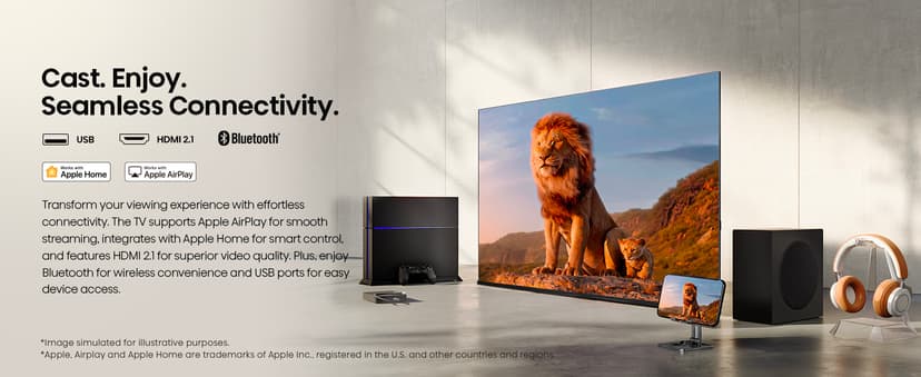 Hisense 65" Class QD6 Series (65QD6QF, 2025 Model) QLED 4K UHD Smart Fire TV, Voice Remote with Alexa, Dolby Vision, Dolby Atmos, Motion Rate 120, HDR 10+, Game Mode Plus, MEMC, VRR, ALLM