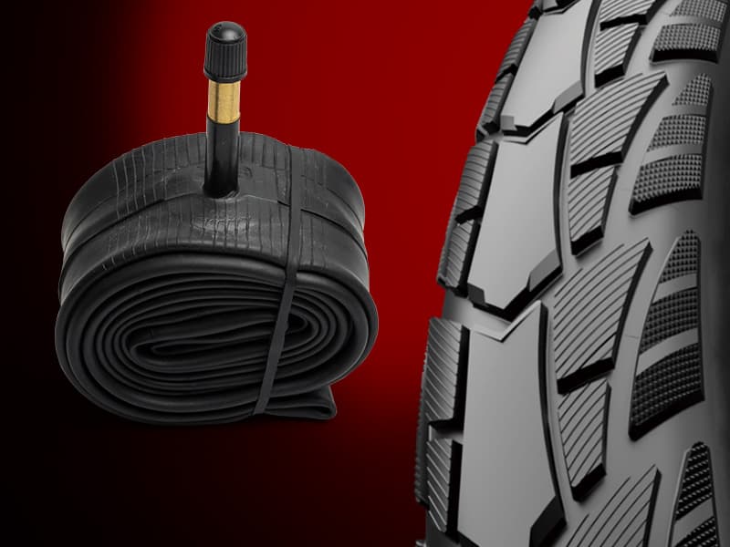 Fincci 700x40c Bike Tires, 42-622, Foldable, 1mm Nylon Antipuncture Protection with 48mm Schrader Valve Inner Tubes, Tough & Durable, Pack of 2 – for Gravel, Road, Hybrid & Touring Bicycles