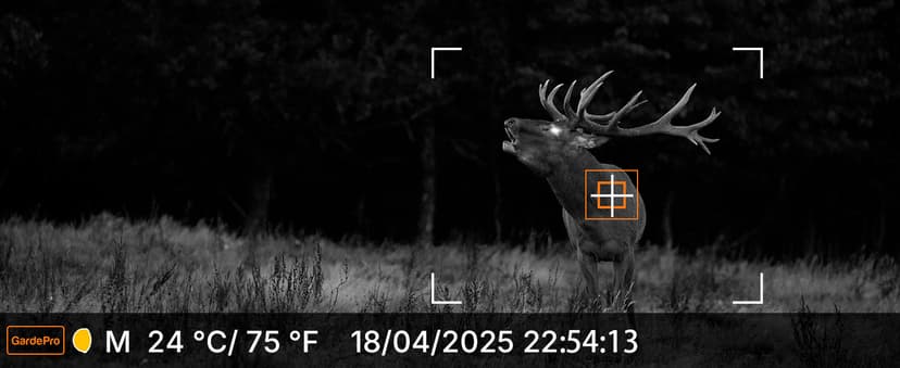 GardePro E6 WiFi Trail Camera (Non-Cellular), Stable WiFi with External Antenna, On-Site App Viewing, 64MP 1296P HD, No-Glow Night Vision, Motion Activated Waterproof Game Camera