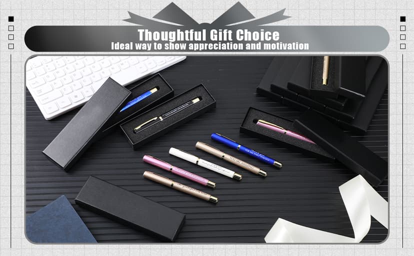 Employee Appreciation Gift, Pharmacy Pens, Vet Tech Week, for Teacher, Boss, Staff Office Coworker, Team, Nurse, Medical Pens PerKoop 20 Sets Thank You Gifts Bulk Inspirational Ballpoint Pen with Box B0CKW23CFX