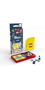 LEGO Recreate Activity Cards – Animals | Creative Building Game with 30+ Activity Cards & 25 LEGO Elements | Ages 6+