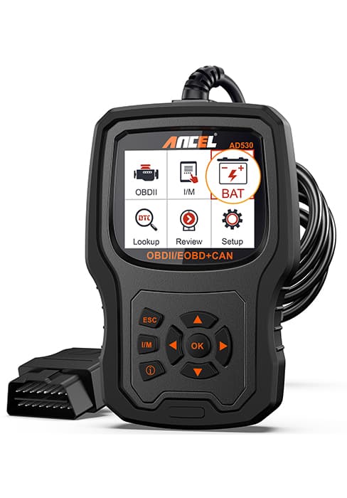 ANCEL AD310 Classic Enhanced Universal OBD II Scanner Car Engine Fault Code Reader CAN Diagnostic Scan Tool, Read and Clear Error Codes for 1996 or Newer OBD2 Protocol Vehicle (Black) B01G5EA74I