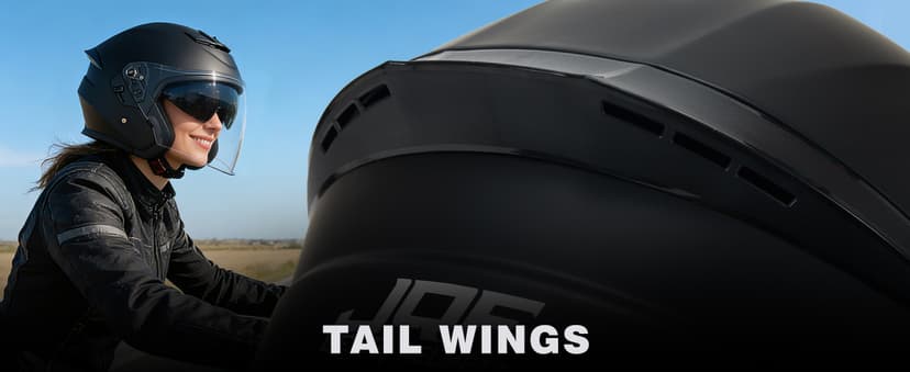 Motorcycle Helmets Open Face for Streey Moped Scooter, Dual Visor 3/4 Moped Helmets for Adults Motorbike Half Helmet 601 DOT Approved Men and Women