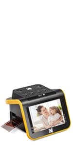 KODAK Slide N SCAN Film & Slide Scanner Digitizer with 5” LCD Screen, Quickly Convert Negatives & Slides to Digital 22MP JPEG Photos, Compatible with 135, 126 and 110 Film & Slides