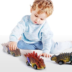 Kiddiworld Dinosaur Toys for 3 4 5 Year Old Boys Gifts, Dinosaurs Toys for Kids 3-5-7, Dino Figures Activity Play Mat Christmas Birthday Gifts for Girls Toddler Toy Age 2-4