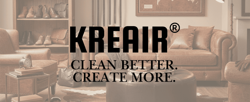Kreair 3in1 Leather Wipes 75 XL Count, Clean, Condition & Restore Shine, Extra-Large 8"x10" Wipes for Car Seats, Shoes, Furniture & Bags, Thick, Durable & Non-Linting, Safe for All Leather Types
