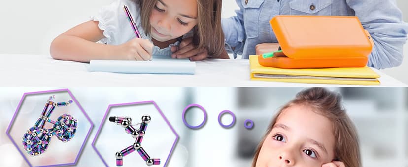 Fidget Pen Toys For Ages 8-13 - Magnetic Pen Magnets For Kids - Teen Girl Boy Gift Trendy Stuff - Gift For Teenage Boys Girls - Cool Things Toy For Boy Age 8-12 - Gift For 10 11 12 13 14 Year Old Girl