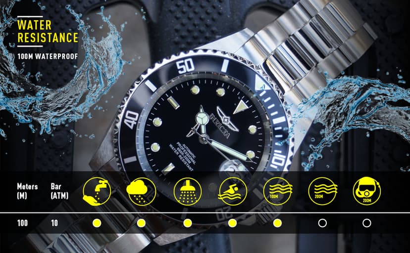 Invicta Men's Specialty Silicone Quartz Watch