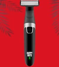 HAPPY NUTS Comfort Cream Deodorant For Men: Anti-Chafing Sweat Defense, Odor Control, Aluminum-Free Mens Deodorant & Travel Essential for Men's Private Parts 3.4 fl oz (Original)