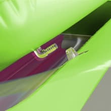 Inflatable Tanning Pool Lounger Float - Jasonwell 4 in 1 Sun Tan Tub Sunbathing Pool Lounge Raft Floatie Toys Water Filled Tanning Bed Mat Pad for Adult Blow Up Kiddie Pool Kids Ball Pit