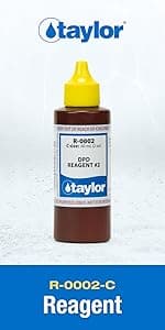 Taylor K-1005 DPD, 9-in-1 Pool Test Kit for Free & Total Chlorine, Bromine, pH, Base Demand, Alkalinity, Calcium Hardness, Cyanuric Acid | Made in The USA, 1 Count