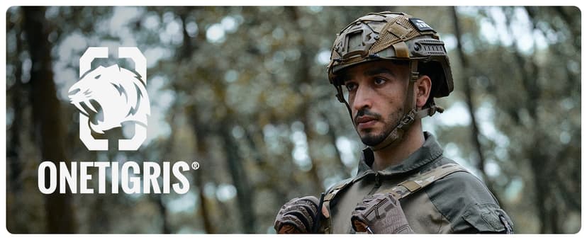 OneTigris Helmet Cover, Tactical Cloth Cover for Fast Helmet in Size L or M/L, XL or L/XL, Bump Helmet in Size XL or L/XL - ZKB12 No Helmet