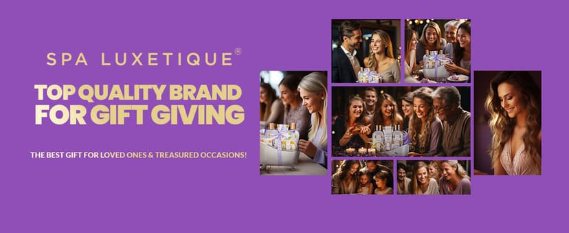 Spa Gifts for Women - Spa Luxetique Bath Baskets for Women, 8 Pcs Lavender Bath Sets with Bubble Bath, Lotion, Birthday Sets, Mothers Day Gifts for Mom