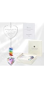Classy Happy Retirement Gifts, Beautiful Retirement Party Decorations for Men, Retired Friend, Coworker, Nurse, Teacher Retirement Gifts for Women, K9 Crystal Suncatcher Retirement Gift B0DGXPBGK1