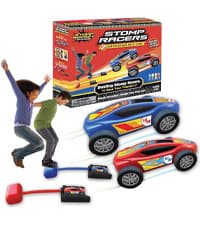 Fun Outdoor Toys for Boys & Girls, Ages 3 & Up - Soft Foam Blaster Set Soars Up to 100ft - STEM Toys for Outside & Backyard Stomp Rocket Jr Multi-Color Rocket Launcher for Kids, 8 Rockets B00G466HBU
