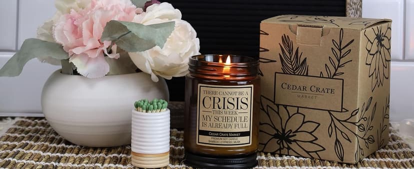 Best Friend- Gifts for Women, Men, Sister Gift, Best Friend Birthday Gifts for Women, Unique Bestie Presents, Funny Birthday Candles, Friendship, Friends, 100% Soy Wax Candles - Handmade in The USA