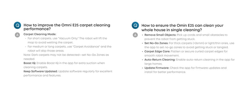 eufy Robot Vacuum E25, HydroJet System with Roller Mop, 20,000 Pa Turbo Suction, All-in-One Robot Vacuum and Mop Combo, Edge-to-Corner Cleaning, Zero-Tangle Design, AI Obstacle Avoidanced, White