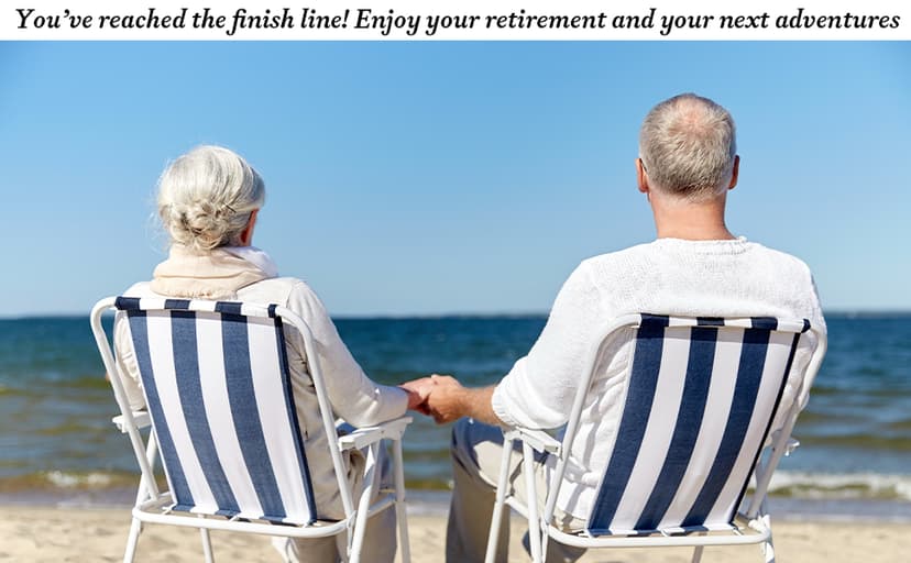 HGDEER Natural Stone Retirement Bracelet for Women/Men 2025, Going Away Farewell Gifts Valentine Gift For Coworkers Teacher with Gift Message Card