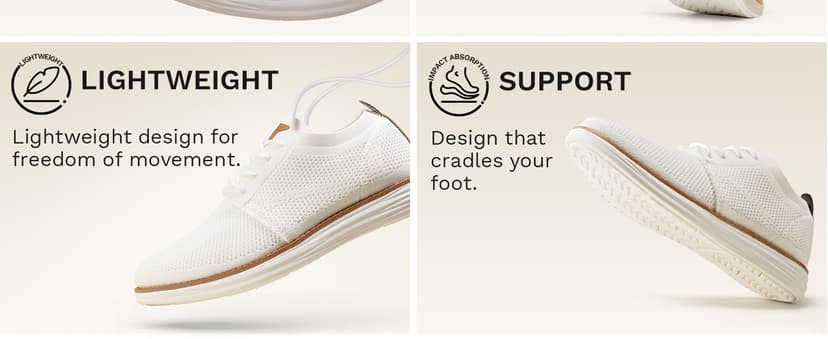 Bruno Marc Men's KnitFlex Breeze Mesh Sneakers Oxford Lace-up Lightweight Casual Walking Shoes