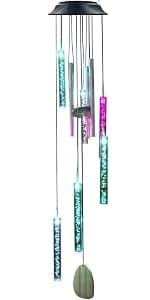 Hummingbird Solar Chimes,Unique Birthday Gifts for Women/Mom/Grandma,Best Idears Grardening B07TLHZJ31