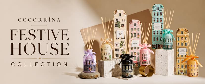 Cocorrína Reed Diffuser Set, Clean Linen 6.7 fl oz Scented Diffuser with Sticks Home Fragrance Reed Diffuser for Bathroom Shelf Décor B0B24QJ217