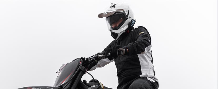 ILM Dual Sport Adventure Motorcycle Helmet with Pinlock Compatible Sun Visor Snowmobile ATV Dirt Bike Off Road Casco Model WS902 (Carbon Fiber, L)