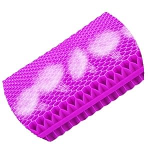 KYSMOTIC Gel Seat Cushion for Long Sitting (Large & Thick), Soft & Breathable, Gel Cushion for Wheelchair, Gel Chair Cushion for Hip Pain, Gel Seat Cushion for Office Chair (Black Cover)