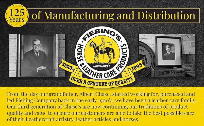 Fiebing's White Saddle Soap for Leather (3.5 oz Tin) - Leather Cleaner & Conditioner to Soften & Protect Leathercraft, Car Seat, Couch, Shoe & Saddles