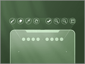 XPPen Updated Deco 01 V3 Drawing Tablet, 16384 Pressure Sensitivity, 8 Custom Shortcuts, 220 Report Rate for OSU Drawing Pad, Remote Teaching & Animation, Compatible with Android, Windows, macOS