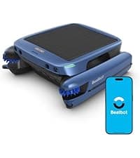 (2025 Upgrade) Beatbot AquaSense 2 Cordless Robotic Pool Vacuum Cleaner, Smart Surface Parking, Double-Pass Waterline Scrubbing, Cleans Floor, Walls and Waterline, Light Blue