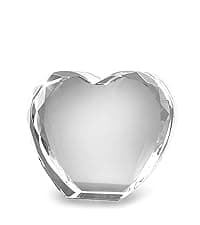 ArtPix 3D Crystal Photo, Personalized Gifts for Women, Wife, Men, Mom, Father, Her, Him, Dad, Grandpa, Great Customized Gift with Your Own Photo, Custom Glass 3D Laser Etched Picture Wedding - Heart