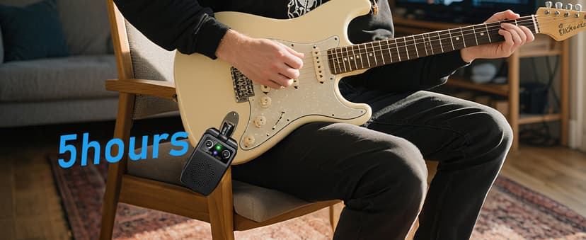 JOYO Mini Amp 5W Portable Plug in Practice Electric Amp Bluetooth Rechargeable Combo Guitar Amplifier Built-in 4 Effects Clean, Overdrive, Distortion, Reverb (JA-05G) B0CNRGCG3Z