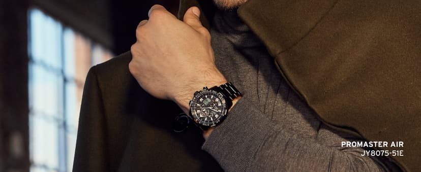 Citizen Men's Eco-Drive Sport Luxury World Chronograph Atomic Time Keeping Watch in Stainless Steel, Blue Dial (Model: AT8020-54L)