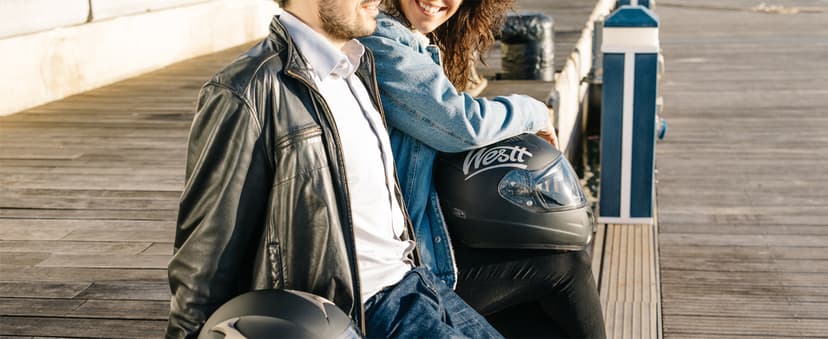 Westt Motorcycle Helmets Full Face Helmets - Street Bike Helmet with Dual Visor DOT Approved for Men Women Adults Compact Lightweight Storm X Grey Black White (Black, L (23.23-23.62 in))