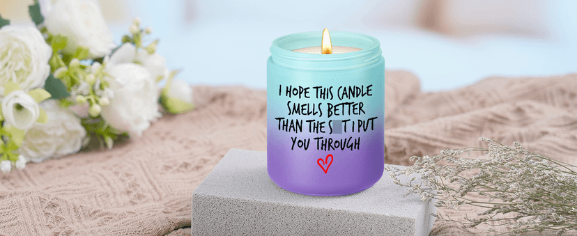 Fairy's Gift Candle I'm Sorry I Love You Gifts for Her Him Mom, Gifts for Wife, Grandma Girlfriend Wife Birthday Presents Ideas, Christmas Funny Presents for Women Men Dad Husband Boyfriend Parents