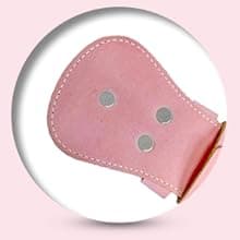 Jaffick Weight Lifting Belt For Ladies Leather Gym Belts Lower Waist Back Support For Women Men Fitness Squat Deadlift Heavy Duty Cross Training Gym Powerlifting Workout