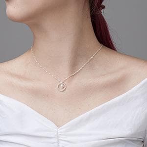Burning Love Mother in Law Necklace Mom Gifts Mother Daughter Necklace Sterling Silver Circle Necklaces for Mother in Law Gifts Christmas Holiday Jewelry