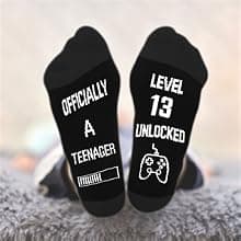JTAMOHI 8 Pcs Happy 13th Birthday Gifts for Boys, 13 Year Old Boy Birthday Gifts Ideas with 20 Oz Tumbler, Funny Socks, Toilet Paper, Teen Wallet, Bracelet, Keychain for Son, Nephew, Grandson, Brother B0DSPNCMLB