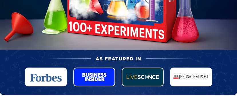 Doctor Jupiter My First Science Kit for Kids Ages 4-5-6-7-8 | Christmas, Birthday Gift Ideas for 4+ Year Old Boys & Girls | Toy Stem Kit with 100+ Experiments | Learning & Educational Projects