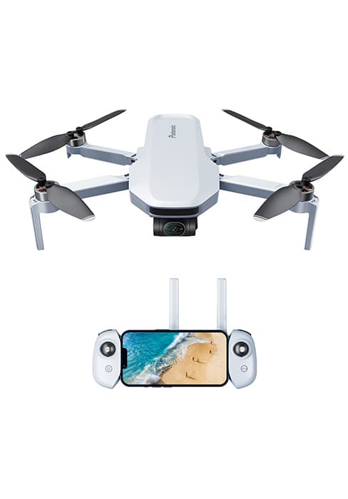 Potensic ATOM SE GPS Drone with 4K EIS Camera, Under 249g, 62 Mins Flight, 4KM FPV Transmission, Brushless Motor, Max Speed 16m/s, Auto Return, Lightweight and Foldable Drone for Adults Beginner