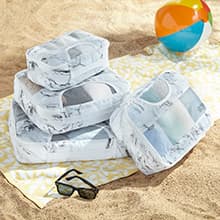 Veken 8 Set Packing Cubes for Travel, Birthday Gifts for Women Mom Her, Cruise Ship Essentials Accessories for Beach Vacation, Suitcase Organizer Bags for Luggage with Hanging Toiletry & Shoe Bag