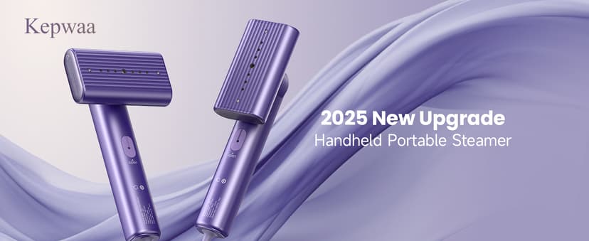 Portable Travel Steamer for clothes - 1200W Clothes Steamer Handheld Remover Fabric Clothing Wrinkles, 15s Fast Heat-up Garment Steamer, 120V Countries Steam iron for Home, Travel