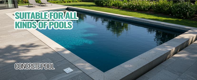 18" Pool Brush Head for Cleaning Swimming Pool Walls, Curved Ends High-Efficiency Scrub Brush for Tile, Fiberglass, Flooring and Vinyl Pools, Fits Φ1.25” Poles (Green & Black)