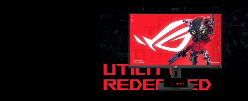 ASUS ROG Strix 27” QHD (2560x1440) HDR400 USB-C Gaming Monitor (XG27ACS), 180Hz,1ms, Fast IPS, 133% sRGB, Extreme Low Motion Blur Sync, G-Sync Compatible, DisplayWidget, Tripod Socket, 3 Year Warranty