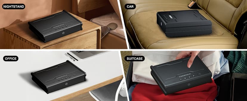 Interior Light Emergency Power Supply Voice Navigation Mute Mode, With Cable For Home, Nightstand, Car,Travel. Nice Gift PINEWORLD Biometric Fingerprint Handgun Safe with Raised Backlit Keypad&Key B0CD7BJF1H